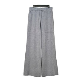 美ラインポケットニットパンツ◆レディース ニットパンツ 無地 ストレッチ ボトムス キレイめ 冬 春 防寒 大人 美シルエット 総ゴム 30代 40代 50代◆