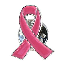 ピンズ ピン バッジ ブローチ バッヂ (ワンポイント ピンク リボン 乳がん 早期発見 早期治療 乳ガン 乳癌 ) 送料無料