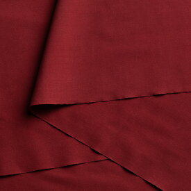 遠州綿紬 無地もめん えんじ色 カット売り【追跡可能メール便5mまで対応可】