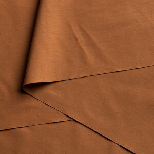 遠州綿紬 無地もめん 茶色 カット売り【追跡可能メール便5mまで対応可】