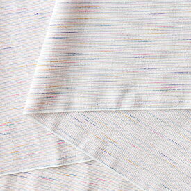 遠州綿紬 なないろ紬 白 カット売り【小型宅急便5mまで対応可】