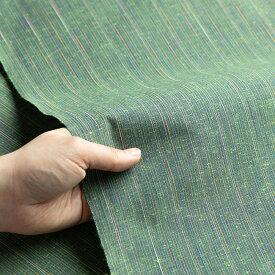 【120cm巾】遠州綿紬 なないろ紬 利休 広巾 カット売り