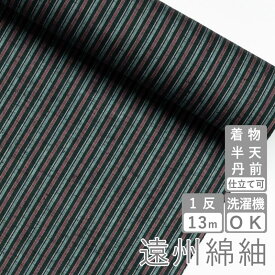 遠州綿紬 S-18 -浮草（うきくさ）-