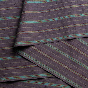 遠州綿紬 S-8 -桔梗(ききょう)- カット売り【追跡可能メール便5mまで対応可】