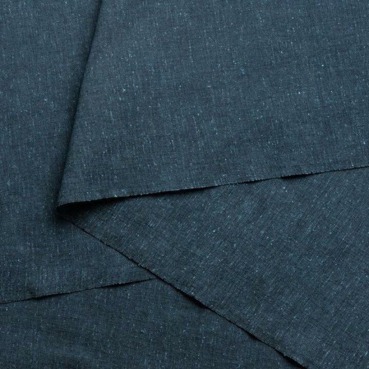 楽天市場 遠州綿紬 無地紬 枡花色 スモークブルー カット売り 追跡可能メール便7mまで対応可 遠州綿紬 ぬくもり工房