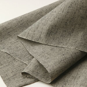 遠州綿紬 無地紬 黒鼠 カット売り【小型宅急便5mまで対応可】