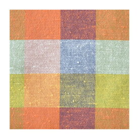 【無料生地サンプル】遠州綿紬 広巾 W-22 ガーベラ　※お一人様10柄まで請求可