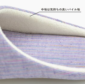 遠州綿紬つむぐスリッパ