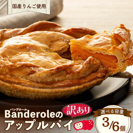 【送料無料】訳あり国産りんごのアップルパイ 3個 / 6個 選べるセット 訳あり アップルパイ 国産りんご セット スイーツ 洋菓子 大容量 工場直売母の日 スーパーセール マラソン お中元 お歳暮 プレゼント ギフト お取り寄せ