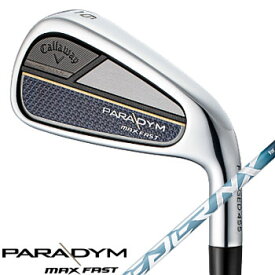 キャロウェイ 2023 PARADYM MAX FAST 単品アイアン（I#5,AW,50°,56°） 日本仕様 SPEEDER NX 40 for Callawayカーボンシャフト［Callaway パラダイム　Iron　ゴルフ]