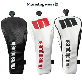 マンシング ウェア 2023『Goods』フェアウェイウッド用ヘッドカバー　MQBVJG32[Munsingwear Bag　ゴルフ　23SS]