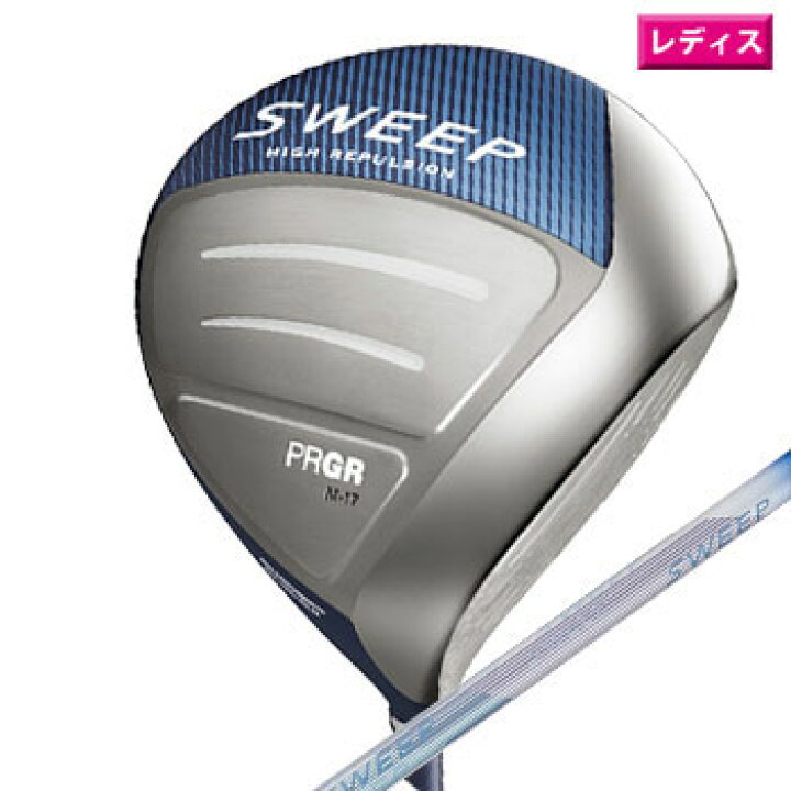 プロギア 2022SWEEP ドライバー Ladies' レディース 日本仕様 ゴルフ PRGR スイープ 専用 Driver SWEEP シャフト 高反発モデル