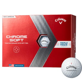 キャロウェイ 2022CHROME SOFT トリプル・トラック ボール　1ダース 日本仕様　[callaway クロムソフト　ゴルフボール　ゴルフ]