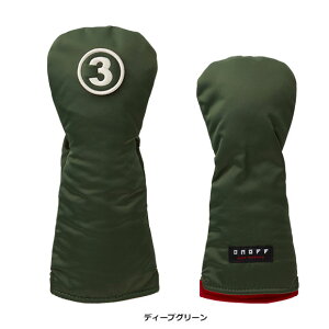 Imt@2024ONOFF@wbhJo[@FWp OH0524 {dl@yGolf@St@Head Cover@tFAEFCEbhz