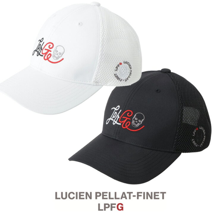 楽天市場】LUCIEN PELLAT-FINET LPFG キャップ LPFGロゴ＆スカル 