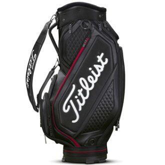Titleist 2020 Jet Black Collection mid size tour bag TB20SF4-006 [Titleist Staff Bag caddie bag Midsize Staff Bag jet black collection golf]