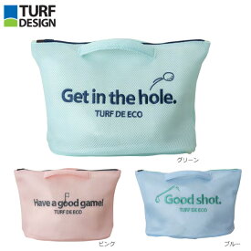 TURF DESIGN 2023 TDLT-BC74 ランドリートートバッグ [ターフデザイン Golf 洗濯ネット　ランドリーバッグ　衣類袋　ゴルフ]