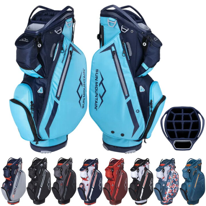 楽天市場】サンマウンテン 2024 MAVERICK Cart Bag 14-WAY 9.0型 US 