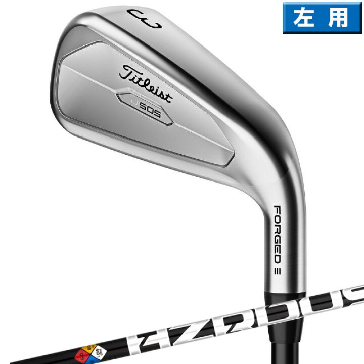 楽天市場】タイトリスト 2023 U・505 ユーティリティ アイアン 左用 US 