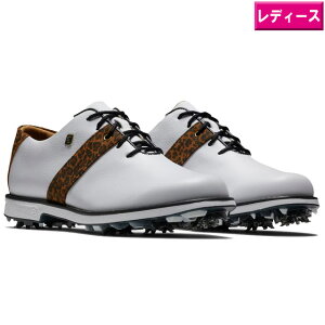 tbgWC 2023 Premiere Series Women StV[Y@#99041@White / Tan Leopard Print@ USdl [FootJoy@h@p@fB[X@qE@v~AV[Y@XpCN@St]