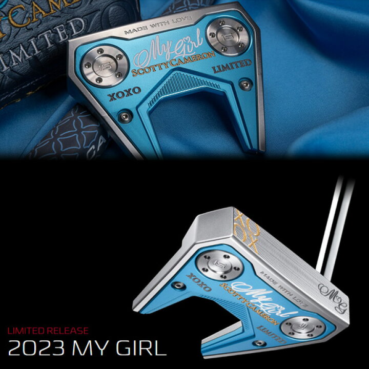 楽天市場】スコッティキャメロン 2023 LIMITED RELEASE MY GIRL パター 