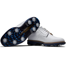 フットジョイ 2024 Premiere Series - Field　ゴルフシューズ　#54396　White / Navy　US仕様 [FootJoy　防水　プレミアムシリーズ　フィールド　スパイク　ゴルフ]