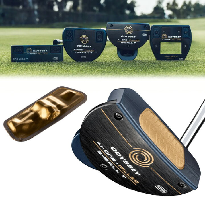 楽天市場】オデッセイ パター 2024 AI-ONE MILLED 2-Ball T DB パター 