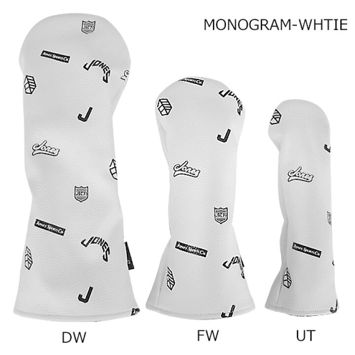 楽天市場】ジョーンズ JONES ヘッドカバー 日本正規品 JONES WHITE 