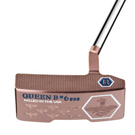 ベティナルディ 2025 Queen B6 SBS Slotback Slant パター US仕様 [BETTINARDI Putter　QB6　スロットバック　スラント　クイーンB made in USA 　ワイド　ブレード　ゴルフ]