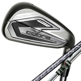 コブラ 2024 DARKSPEED アイアン 5本セット（6-PW） SPEEDER NX for COBRA カーボンシャフト トゥルーテンパー ELEVATE MPH 95 スチールシャフト[コブラ　ダークスピード　ゴルフ]