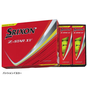 XN\ 2025 Z-STAR XV@St{[ 1_[X {dl@ [SRIXON GOLF BALL@[bgX^[@_Ch@CG[@zCg@O[@12@St]