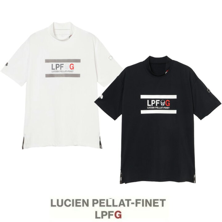 楽天市場】LUCIEN PELLAT-FINET LPFG メンズ 2ライン 半袖モックネック 