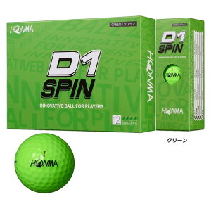 HONMA GOLF D1 SPIN �S���t�{�[�� 1�_�[�X�@BT-2301[�{�ԁ@�z���} �S���t�@2�s�[�X]