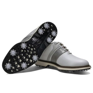 �t�b�g�W���C 2026 Premiere Series - Packard�@�S���t�V���[�Y�@#54562�@White / Steel Gray / Gunmetal Grey Lizard Texture�@US�d�l [FootJoy�@�h���@�v���~�A���V���[�Y�@�p�b�J�[�h�@�X�p�C�N�@�S���t]