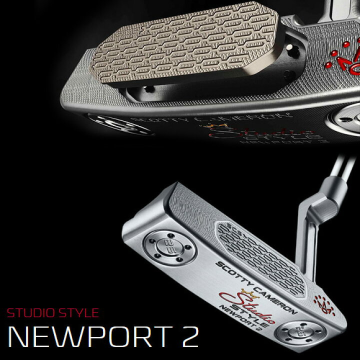 楽天市場】スコッティキャメロン 2025 Studio Style Newport2 パター 