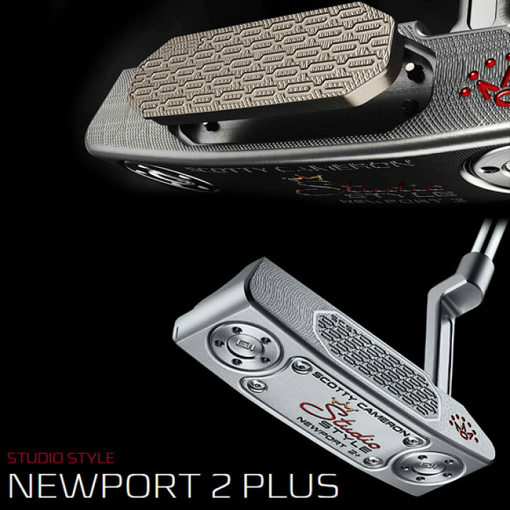 楽天市場】スコッティキャメロン 2025 Studio Style Newport2 Plus 