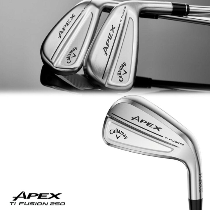 楽天市場】キャロウェイ 2025 Apex Ti Fusion 250 アイアン 5本セット 