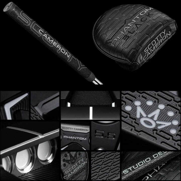 楽天市場】スコッティキャメロン 2025 限定モデル Phantom Black 5.5 