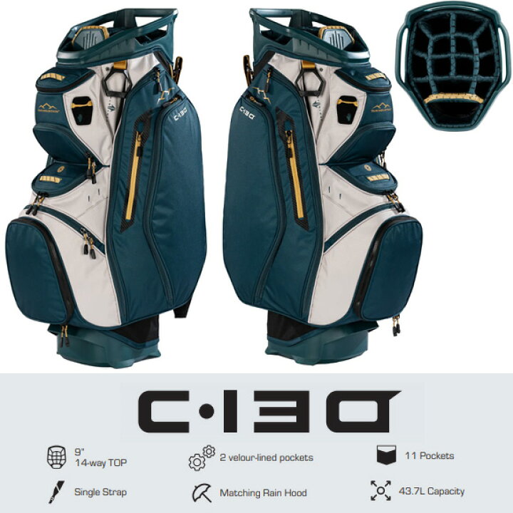 楽天市場】サンマウンテン 2026 C-Series C-130 カートバッグ 14-Way 9 