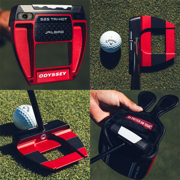 楽天市場】オデッセイ パター 2026 Square 2 Square TRI-HOT JAILBIRD 