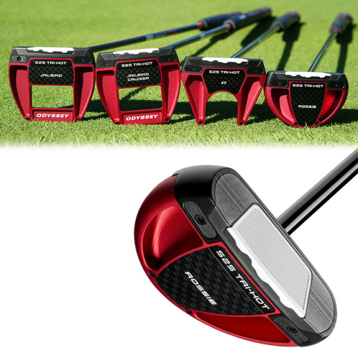 楽天市場】オデッセイ パター 2026 Square 2 Square TRI-HOT Rossie 