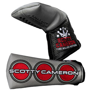 �X�R�b�e�B�L�������� 2025 Silver Three Red Dots Headcover�@�w�b�h�J�o�[ [scotty cameron�@�s���^�C�v�@�u���[�h�@�X�^���_�[�h�@�p�^�[�J�o�[]