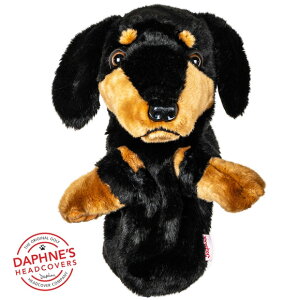 Daphne's Dachshund �ʂ������ �w�b�h�J�o�[ �h���C�o�[�p 460cc�Ή� [�_�t�l�@�_�b�N�X�t���h�@�~�j�`���A�@�_�b�N�X�@HeadCover]