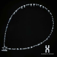 NUMBERX スポーツネックレス X エックス Nシリーズ ジェットブラック プロ野球選手 野球選手 野球 選手 …