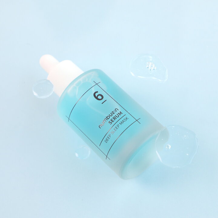 公式_6番 爆睡マスクパックセラム 50ml アイスランド氷河水63%配合 潤いロック 乾燥肌 美容液 韓国コスメ セラム 韓国美容液 韓国セラム 韓国スキンケア ナンバーズイン numbuzin numbuzin numbuzin ナンバーズイン 6番 爆睡マスクパックセラム 5ml 2本