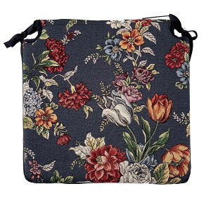 �V�[�g�N�b�V���� ���� 40×40cm ������5cm �l�C�r�[ �O���[ ���� �y�� �֎q�J�o�[ �֎q�V�[�g �l�p �􂦂� �����` �ԃV�[�g �������� �`�F�A�p�b�h �V���� �͗l�ւ� �ԕ� KATE/BERRIES FIELD