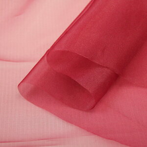 ポリエステルオーガンジー全30色オーガンジー生地 無地 ( 衣装 仮装 舞台 コスプレ コスチューム ダンス 布地 ) 50cm単位