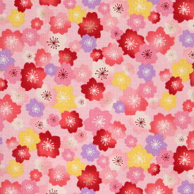 ≪無料レシピ有≫いろは桜 ドビー生地 和柄 花柄 和雑貨 雑貨小物 巾着 甚平 カバー バッグ 浴衣 布地 50cm単位