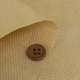 金襴生地(金らん) 干支向き 小さな斜め格子(クリーム) 10cm単位 切り売り