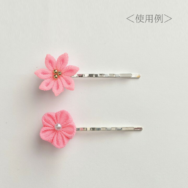 楽天市場】つまみ細工完成パーツ irohana(イロハナ) 単色 剣つまみ 桜 
